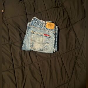 Vintage baggy dickies  flannel lined jeans